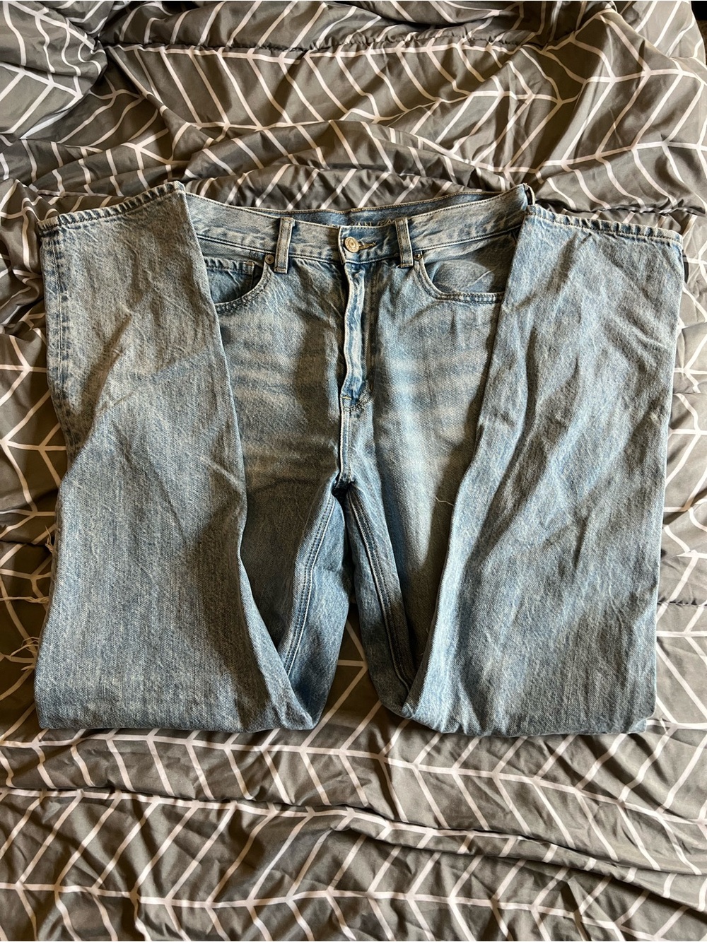 American Eagle Outfitters Light Blue Boyfriend Jeans
